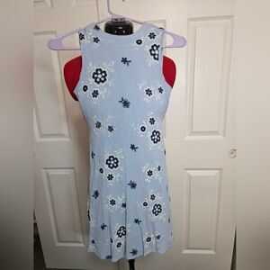 Speechless Light Blue Floral Dress